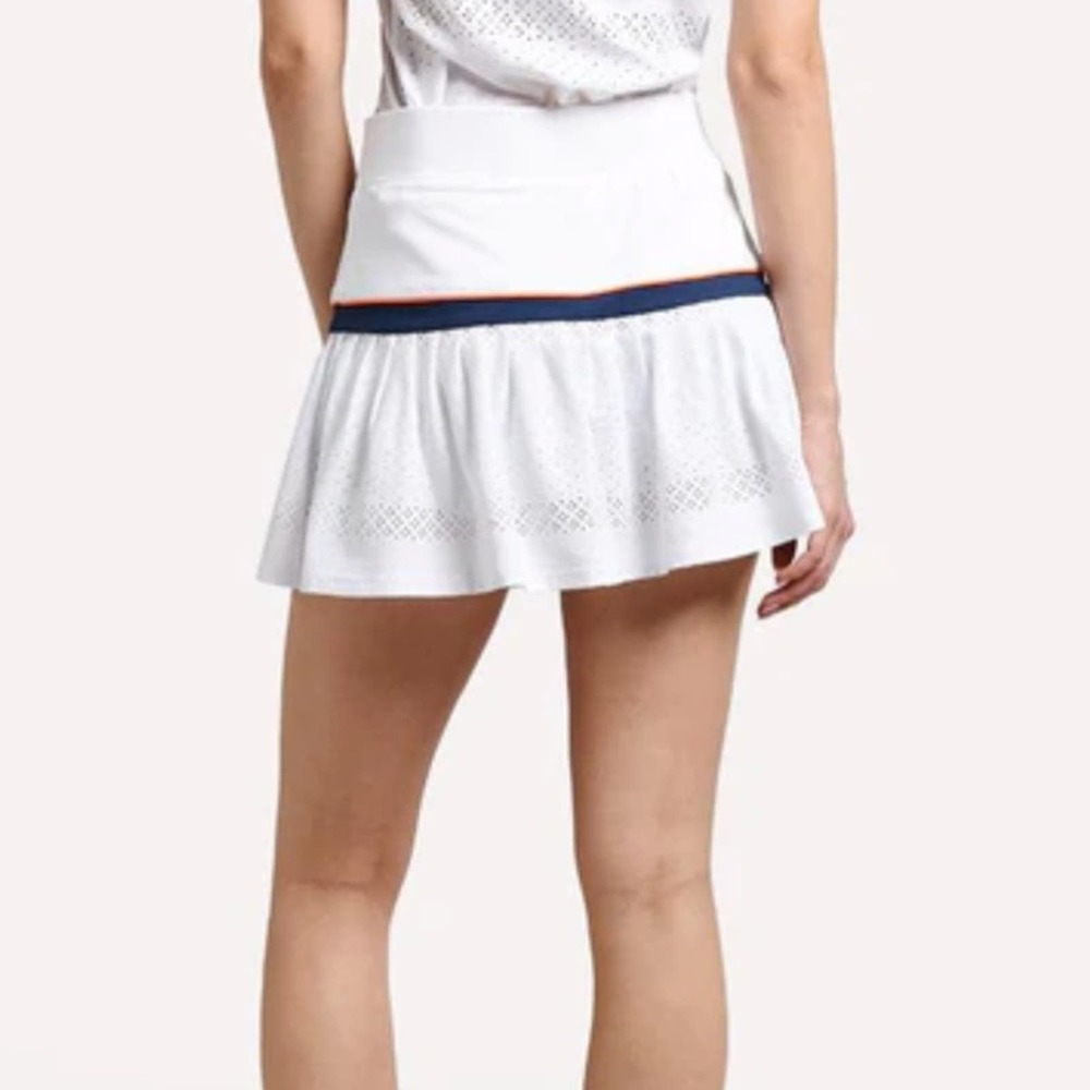 L'ETOILE sport tennis workout retro lace mini pleated skirt XS - Picture 1 of 6